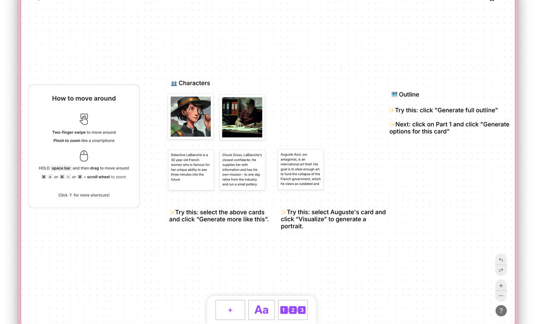 How to Plan a Novel: Using Sudowrite's Canvas for Visual Story Planning