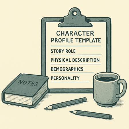 Image of: The Complete Character Profile Template
