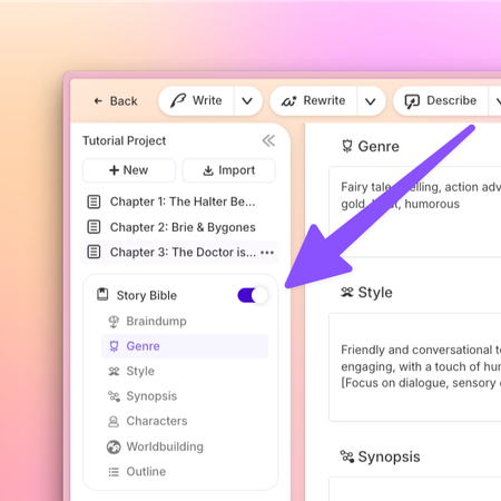 Image of: Story Bible Template: How to Build One (and How Sudowrite Does It for You)