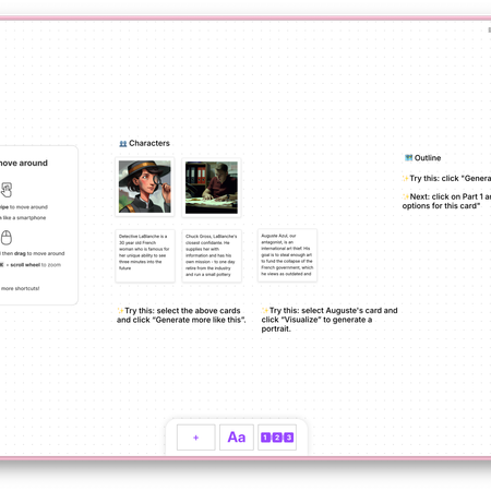 Image of: How to Plan a Novel: Using Sudowrite's Canvas for Visual Story Planning