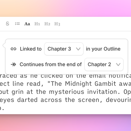 Image of: How to Avoid Plot Holes: Sudowrite's Chapter Continuity Feature Explained